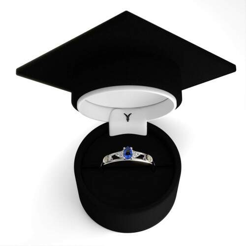 Anel de Formatura em Prata 925 - Engenharia Florestal - Orvlia