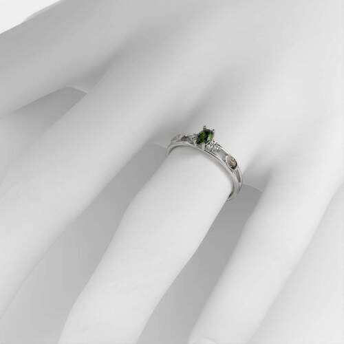 Anel de Formatura em Prata 925 - Cincias Agrrias - Oval