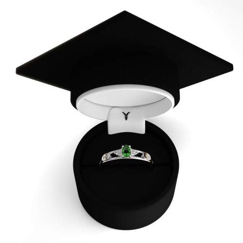 Anel de Formatura em Prata 925 - Fsica Mdica - Orvlia