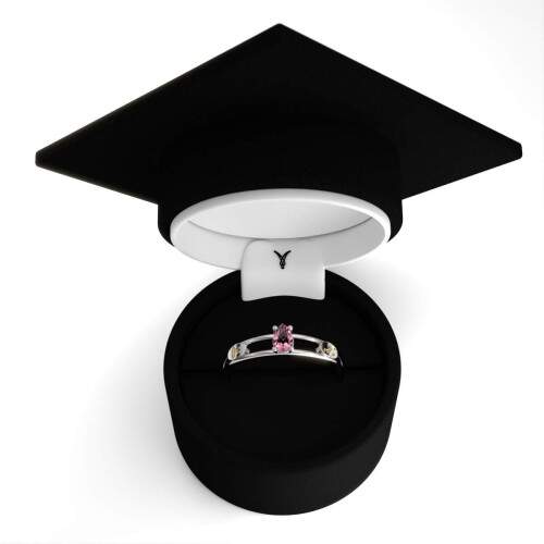 Anel de Formatura em Prata 925 - Ballet - Gota
