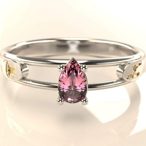 Anel de Formatura em Prata 925 - Ballet - Gota