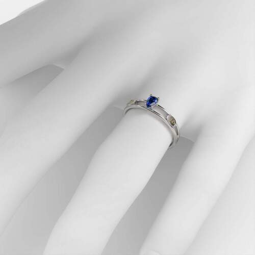 Anel de Formatura em Prata 925 - Comrcio Exterior - Gota