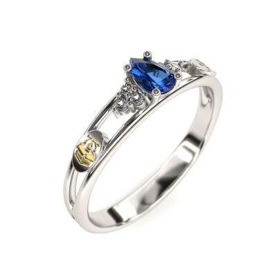 Anel de Formatura em Prata 925 - Design de Produto - Orvlia