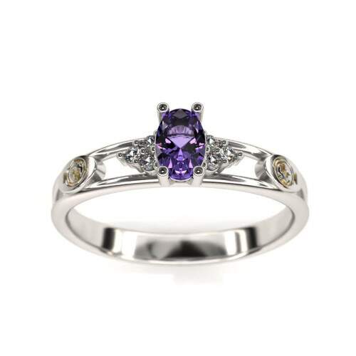 Anel de Formatura em Prata 925 - Geografia - Oval