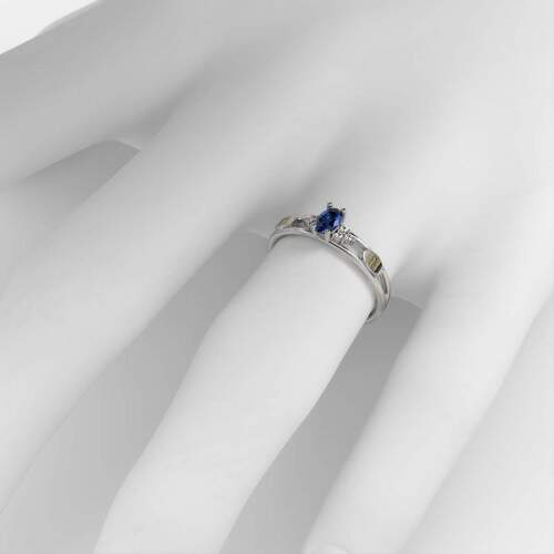 Anel de Formatura em Prata 925 - Design de Animao - Oval