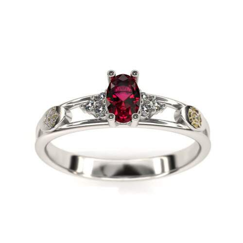 Anel de Formatura em Prata 925 - Bombeiro - Oval