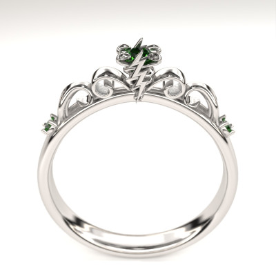 Anel de Formatura em Prata 925 - Fisioterapia - Lianora