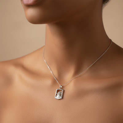 Pingente de Ox�ssi em Prata 925