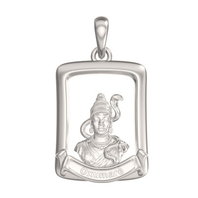 Pingente de Oxumar� em Prata 925