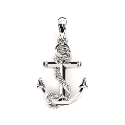 Pingente em Prata - �ncora