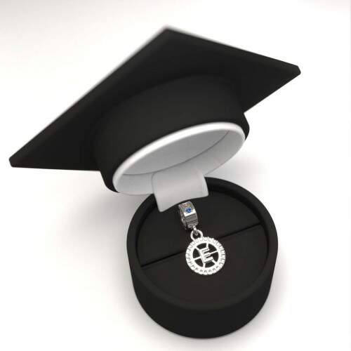 Berloque de Formatura em Prata 925 - Engenharia Mecnica