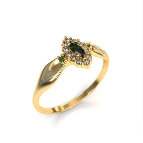 Anel de Formatura em Ouro 18k - Veterinria Patinhas - Triunfo