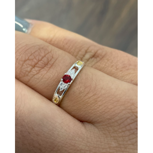 Anel de Formatura em Prata 925 - Direito - Redondo