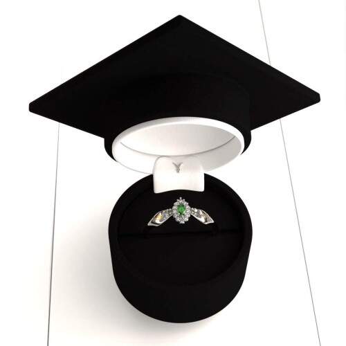 Anel de Formatura em Prata 925 - Educao Fsica - Triunfo