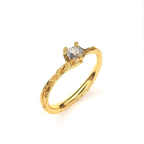 Anel em ouro 18k - Eiliswen