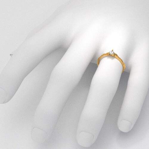 Anel em ouro 18k - Eiliswen