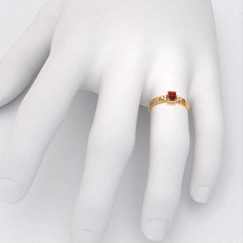 Anel de Formatura em Ouro 18k - Odontologia - Octogonal