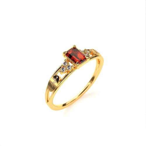 Anel de Formatura em Ouro 18k - Odontologia - Octogonal