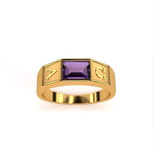 Anel de Formatura em Ouro 18k - Teologia - Atlas