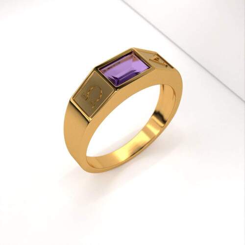 Anel de Formatura em Ouro 18k - Teologia - Atlas