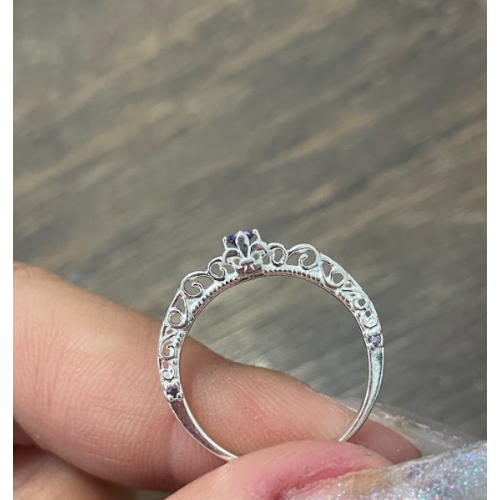 Anel de Formatura em Prata 925 - Letras - Vitria
