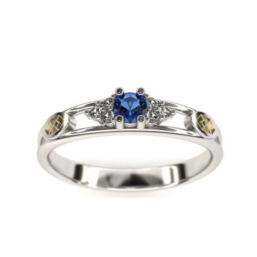 Anel de Formatura em Prata 925 - Administrao - Redondo