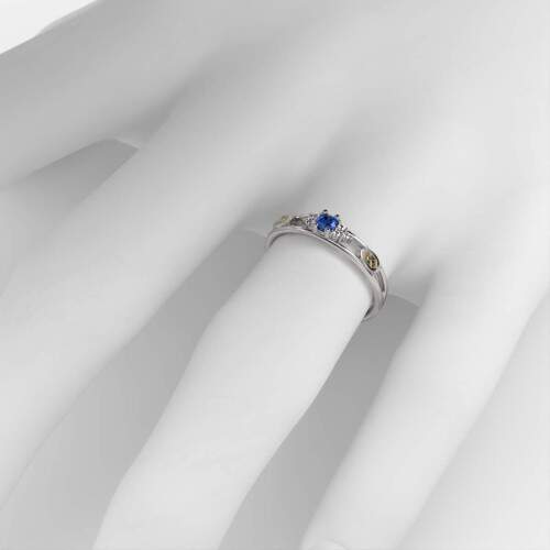 Anel de Formatura em Prata 925 - Administrao - Redondo