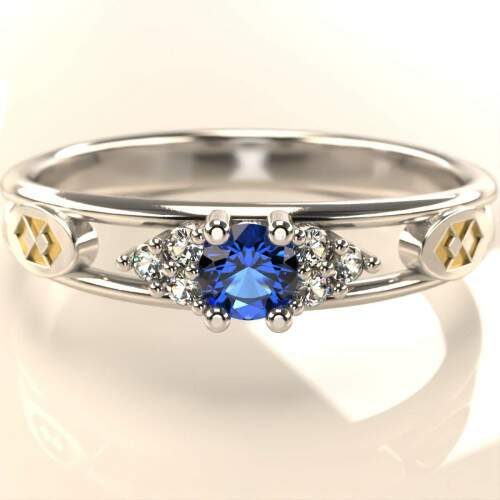 Anel de Formatura em Prata 925 - Administrao - Redondo