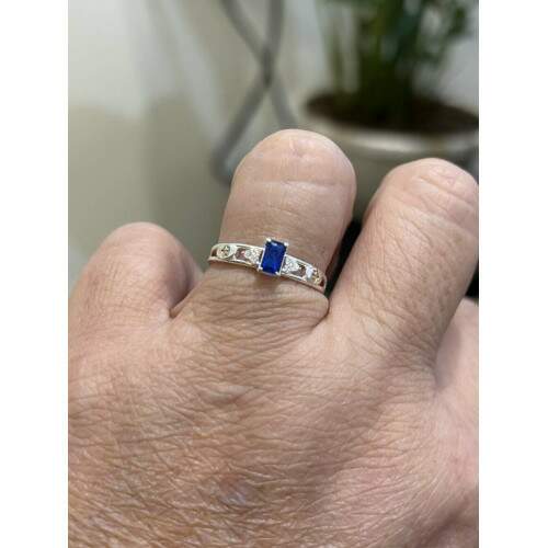 Anel de Formatura em Prata 925 - Recursos Humanos - Aurora