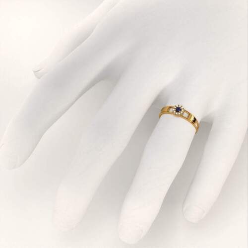 Anel de Formatura em Ouro 18k - Recursos Humanos - Aurora