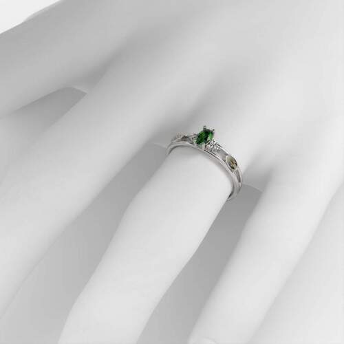 Anel de Formatura em Prata 925 - Enfermagem - Oval