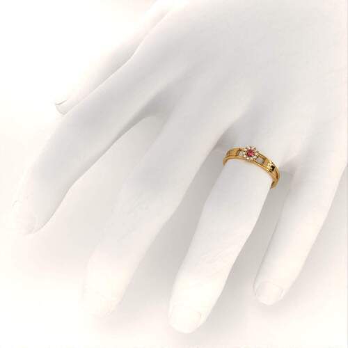Anel de Formatura em Ouro 18k - Ballet - Aurora