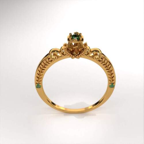 Anel de Formatura em Ouro 18k - Nutrio - Vitria