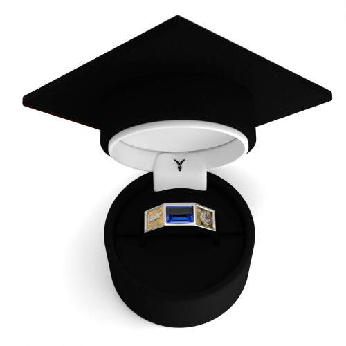 Anel de Formatura em Prata 925 - Artes Plsticas - Atlas