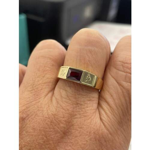 Anel de Formatura em Ouro 18k - Cincias Polticas - Atlas