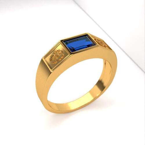Anel de Formatura em Ouro 18k - Fonoaudiologia - Atlas
