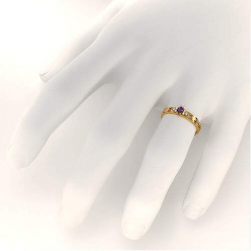 Anel de Formatura em Ouro 18k - Design de Moda - Navete