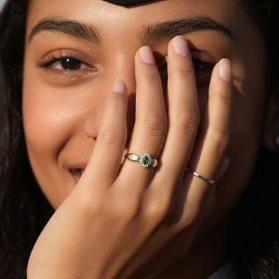 Anel de Formatura em Prata 925 - Fisioterapia - Triunfo