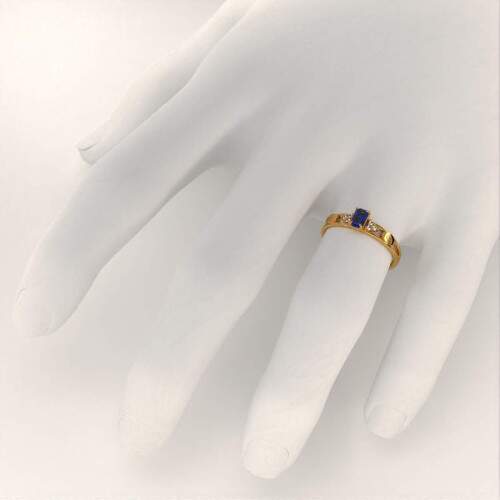 Anel de Formatura em Ouro 18k - Psicopedagogia - Octogonal