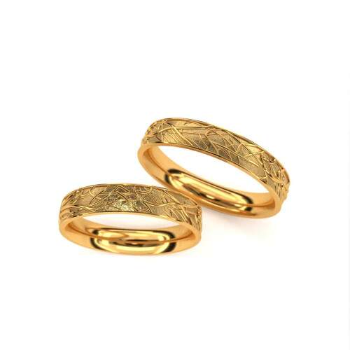 Aliana em Ouro 18k - Vital - 4mm
