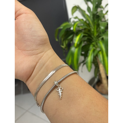 Berloque de Fisioterapia em Prata 925