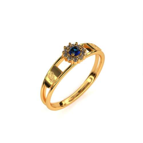 Anel de Formatura em Ouro 18k - Processos Gerenciais - Aurora