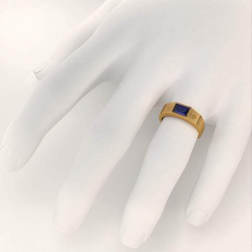 Anel de Formatura em Ouro 18k - Qumica Agroindustrial - Atlas