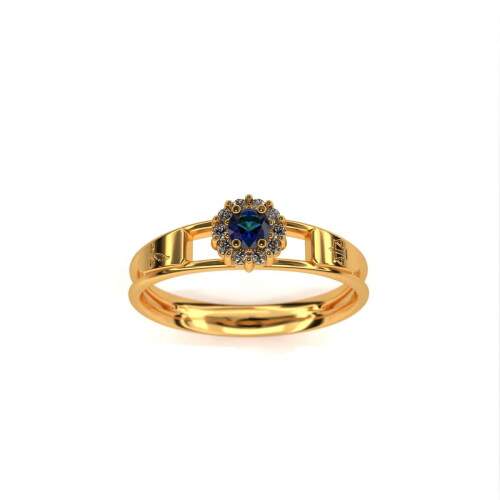 Anel de Formatura em Ouro 18k - Gesto Fiscal e Tributria - Aurora
