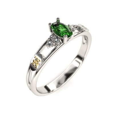 Anel de Formatura em Prata 925 - Zootecnia - Oval