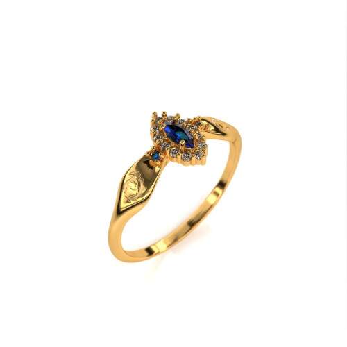 Anel de Formatura em Ouro 18k - Engenharia de Aquicultura - Triunfo