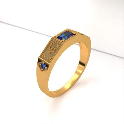 Anel de Formatura em Ouro 18k - Psicologia - Vega