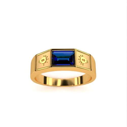 Anel de Formatura em Ouro 18k - Empreendedorismo - Atlas