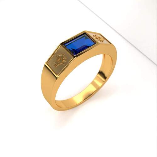 Anel de Formatura em Ouro 18k - Empreendedorismo - Atlas