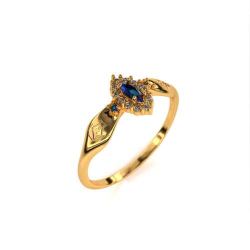 Anel de Formatura em Ouro 18k - Qumica Ambiental - Triunfo